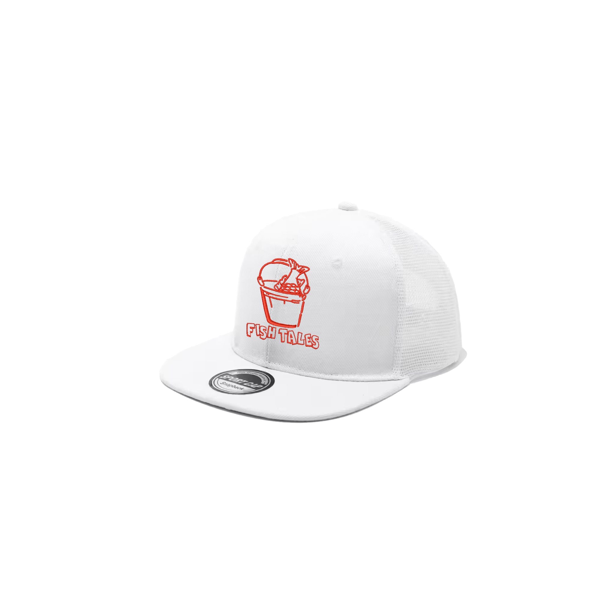 Snaphat Sauceguku Fish White & Red