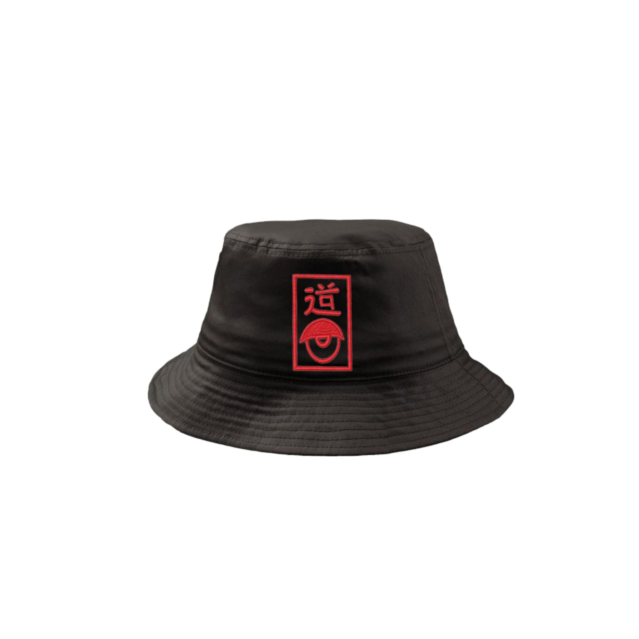 Bucket hat Sauceguku EYE Black & Red