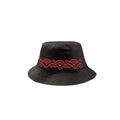 Bucket hat Sauceguku Black & Red
